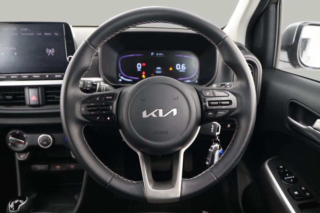 2024 Kia Picanto Sport (pe2), Automatic, 11964 km, Steering Wheel Close-up