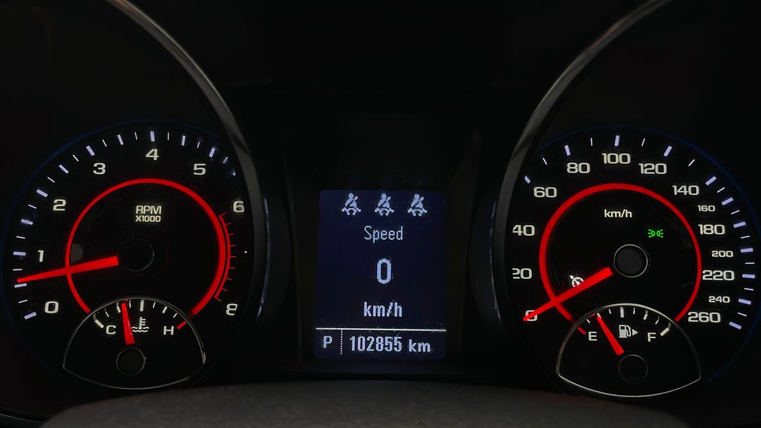2016 Holden Commodore Sv6, Automatic, 102855 km, Odometer View