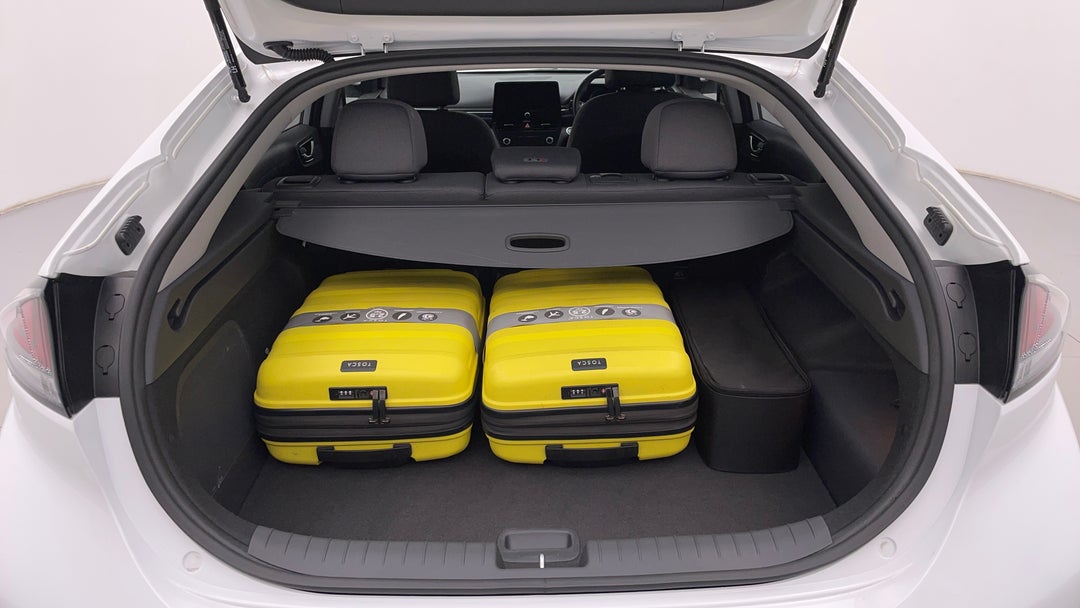 Boot Inside View with Luggage