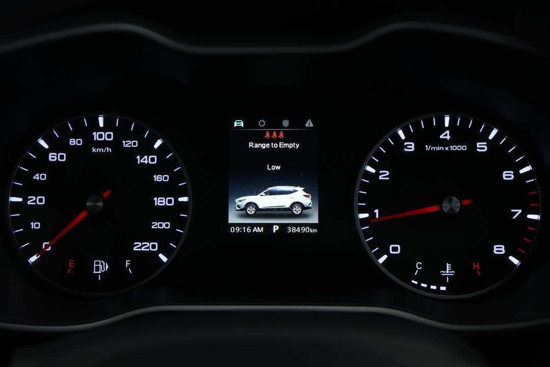 2020 MG Zst Excite, Automatic, 38490 km, Odometer View