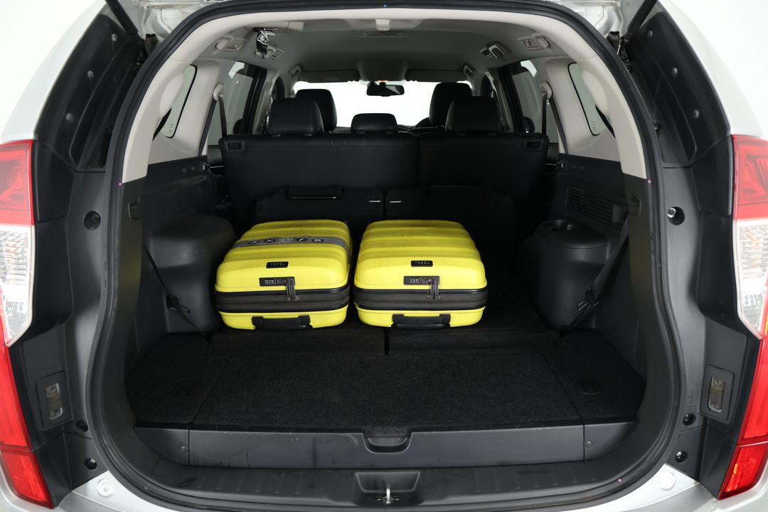 2018 Mitsubishi Pajero Sport Exceed (4x4) 7 Seat, Automatic, 115332 km, Boot Inside View with Luggage
