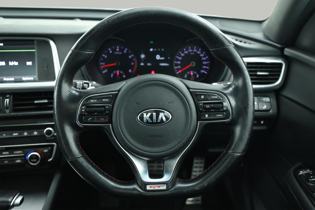 2017 Kia Optima Gt Nav (black Leather), Automatic, 149950 km, Steering Wheel Close-up