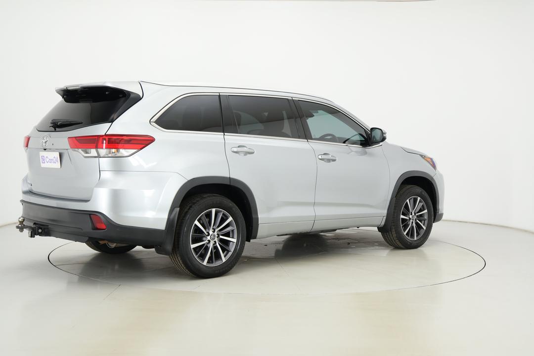 2018 Toyota Kluger Gxl (4x2), Automatic, 95351 km, Right Back Diagonal (45- Degree) View
