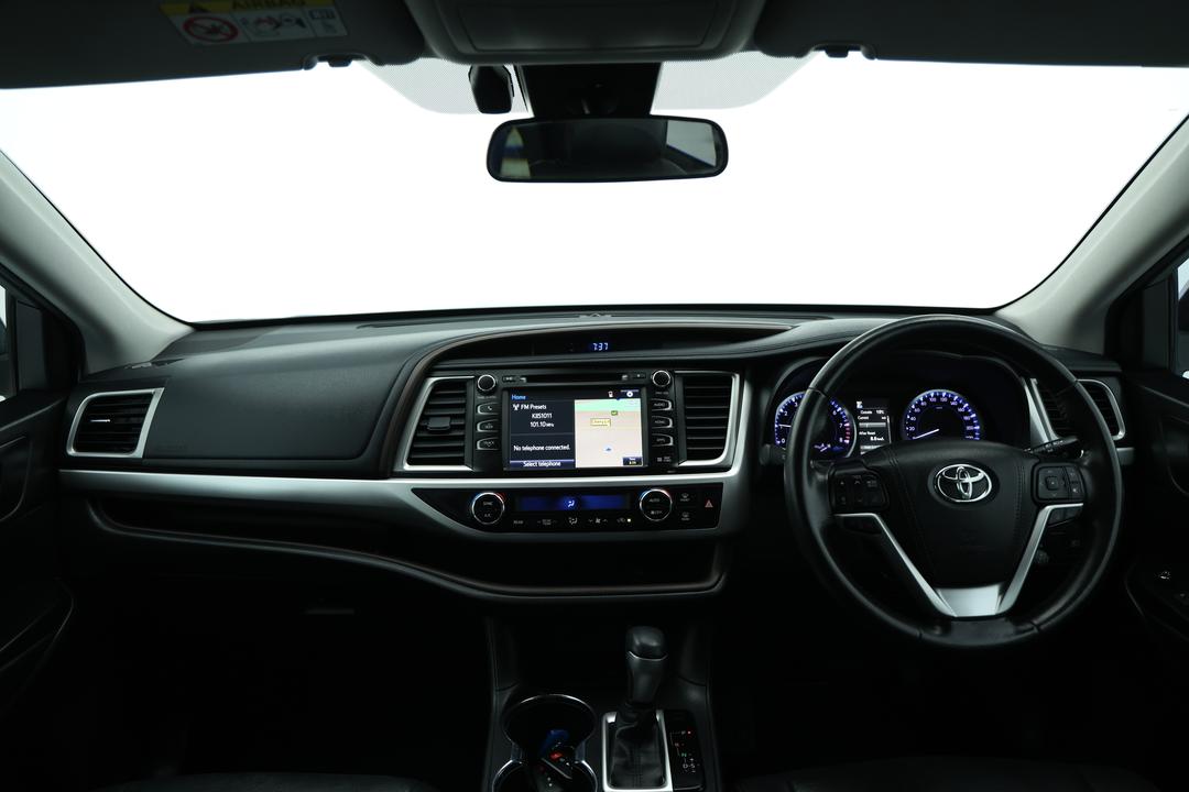 2018 Toyota Kluger Gxl (4x2), Automatic, 95351 km, Dashboard View