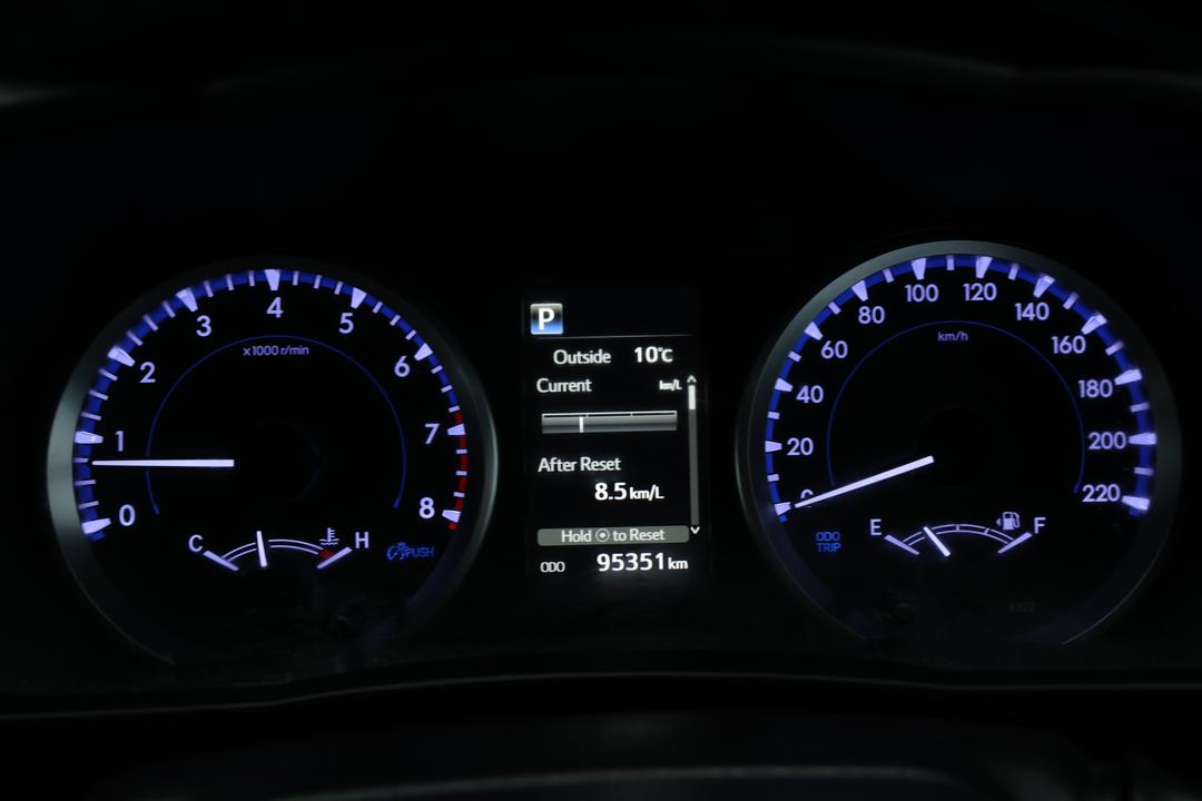 2018 Toyota Kluger Gxl (4x2), Automatic, 95351 km, Odometer View