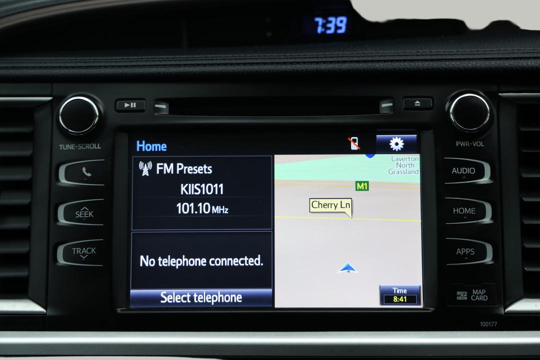 2018 Toyota Kluger Gxl (4x2), Automatic, 95351 km, Infotainment System