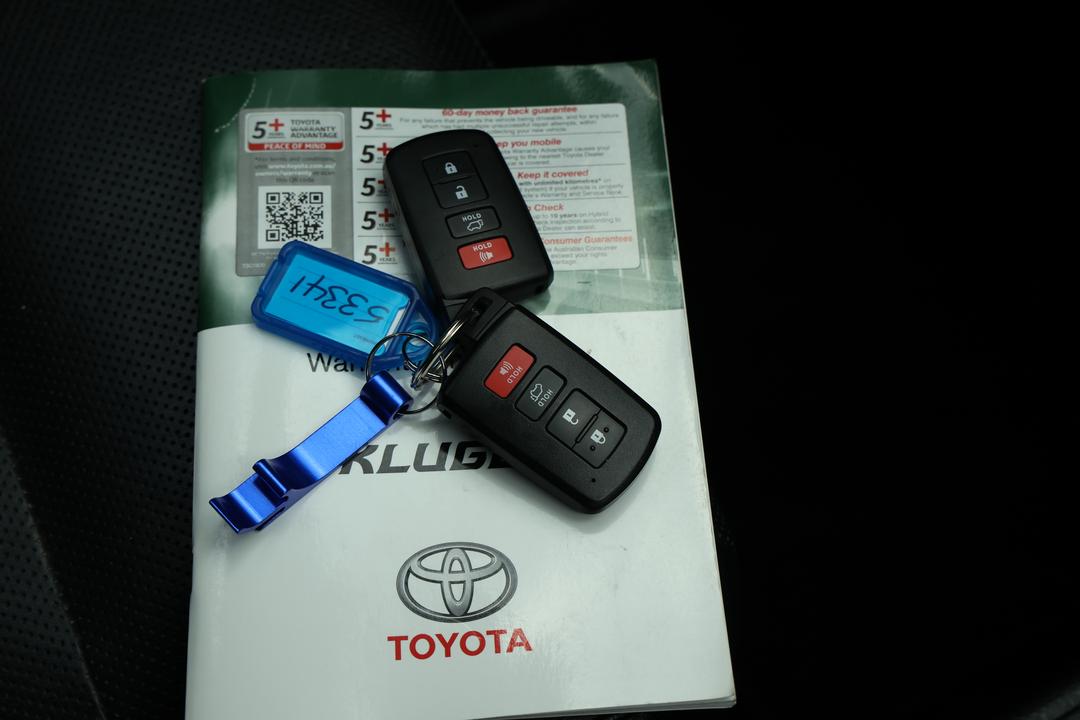 2018 Toyota Kluger Gxl (4x2), Automatic, 95351 km, Key Close-up