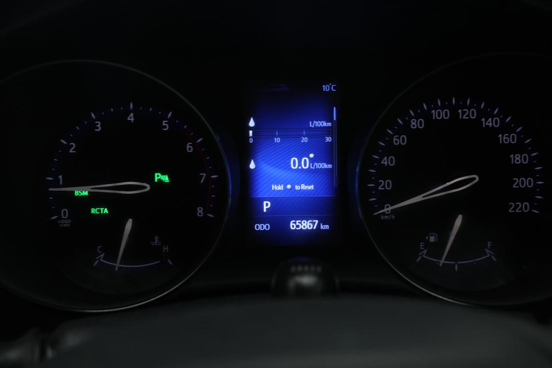 2019 Toyota C-HR (2WD), Automatic, 65867 km, Odometer View