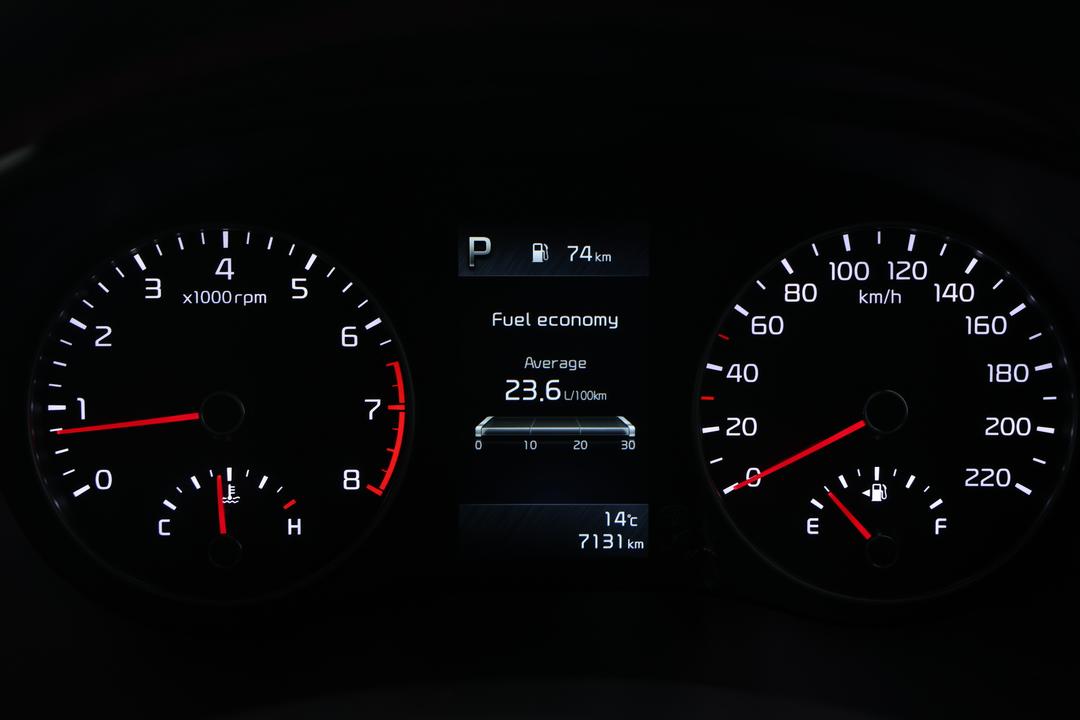 2023 Kia Picanto Gt-line (pe), Automatic, 7131 km, Odometer View