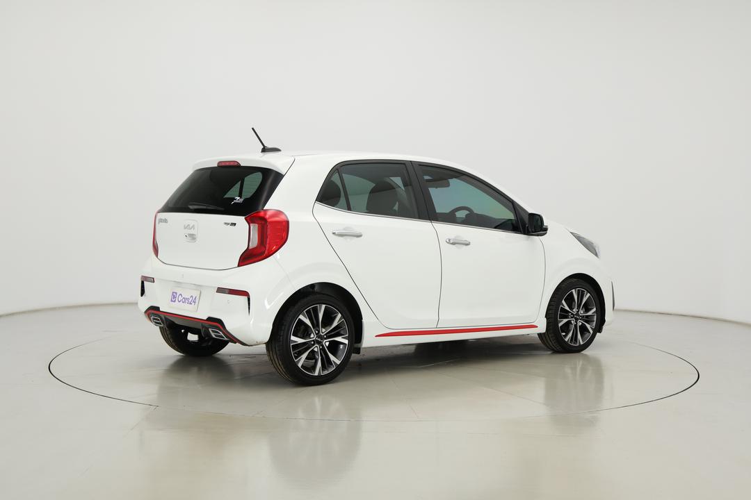 2023 Kia Picanto Gt-line (pe), Automatic, 7131 km, Right Back Diagonal (45- Degree) View