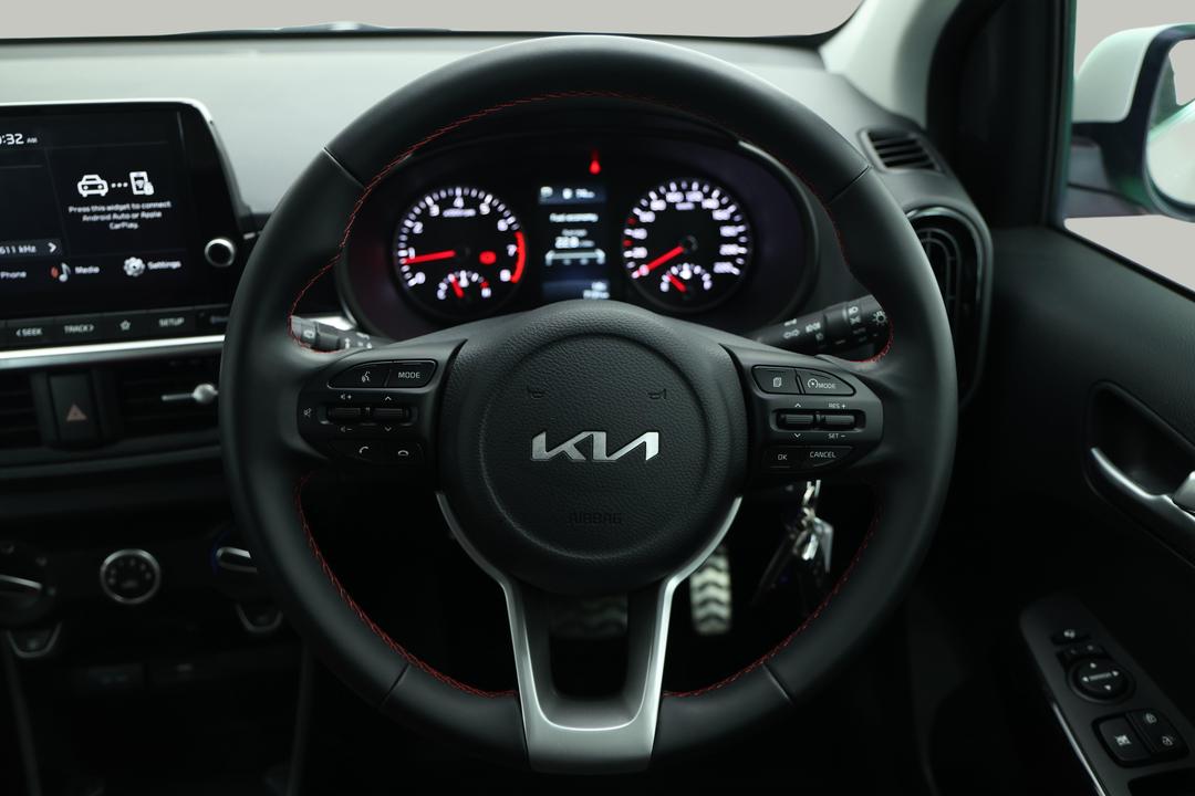 2023 Kia Picanto Gt-line (pe), Automatic, 7131 km, Steering Wheel Close-up