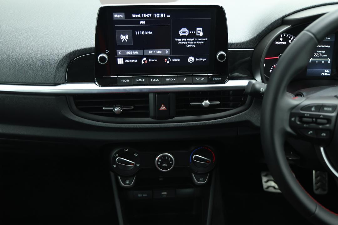 2023 Kia Picanto Gt-line (pe), Automatic, 7131 km, Center Console