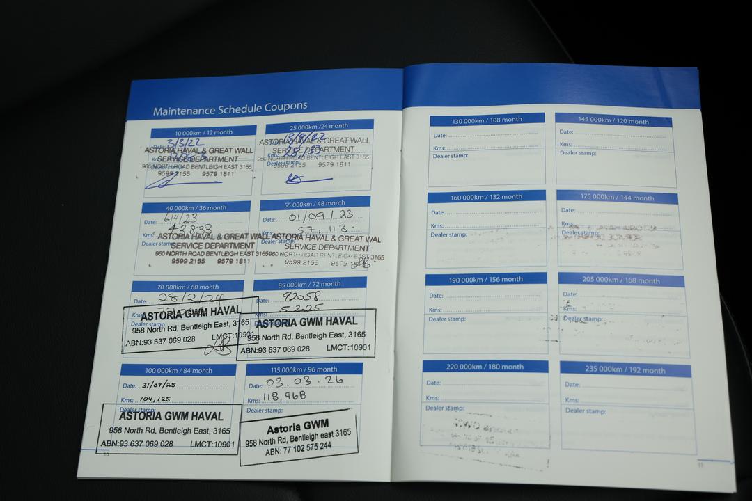 2021 GWM Haval Jolion Ultra, Automatic, 126963 km, Service History
