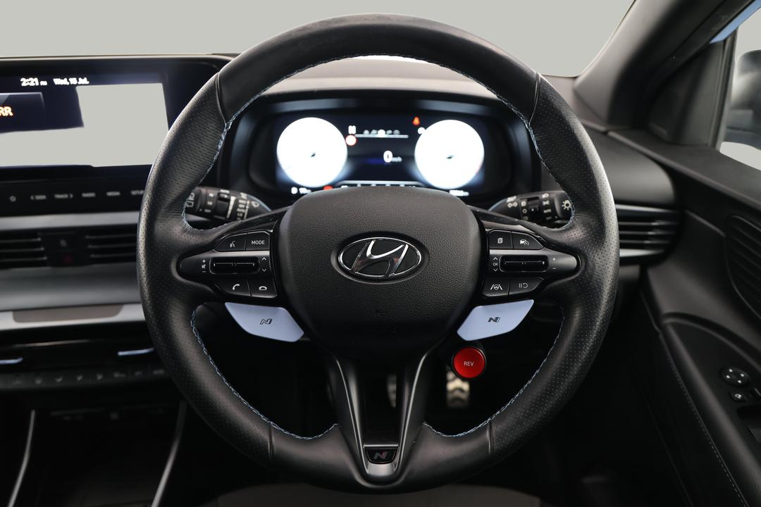 2021 Hyundai I20 N, Manual, 35566 km, Steering Wheel Close-up