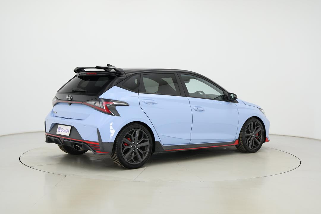 2021 Hyundai I20 N, Manual, 35566 km, Right Back Diagonal (45- Degree) View