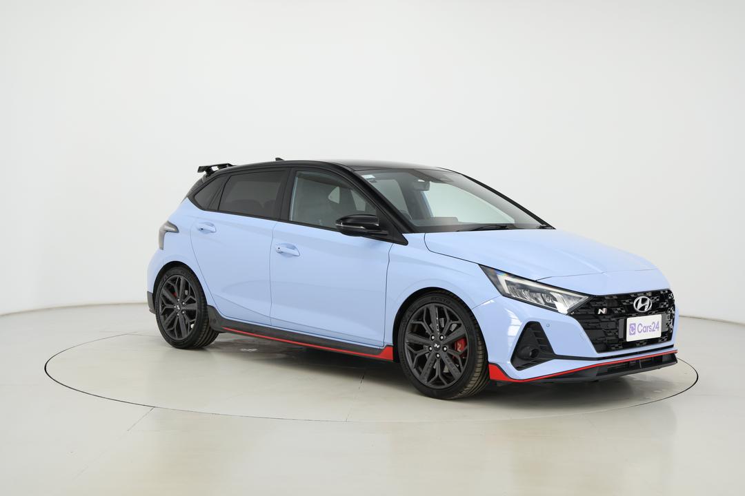 2021 Hyundai I20 N, Manual, 35566 km, Right Front Diagonal (45- Degree) View