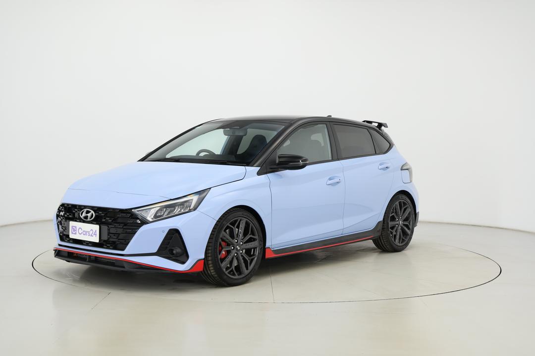 2021 Hyundai I20 N, Manual, 35566 km, Left Front Diagonal (45- Degree) View