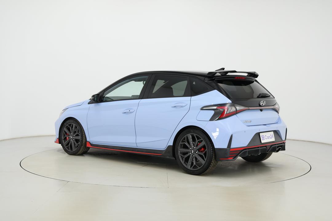 2021 Hyundai I20 N, Manual, 35566 km, Left Back Diagonal (45- Degree) View