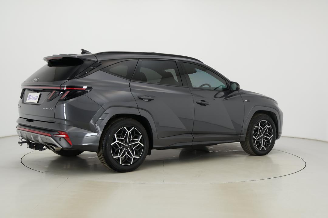 2022 Hyundai Tucson Highlander N Line (AWD), Automatic, 54289 km, Right Back Diagonal (45- Degree) View