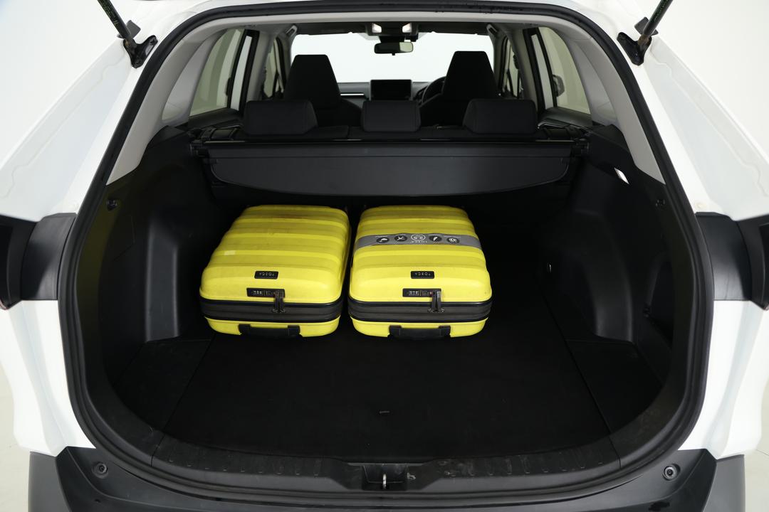 2024 Toyota RAV4 Gx (AWD) Hybr Full Size Spare, Automatic, 18080 km, Boot Inside View with Luggage