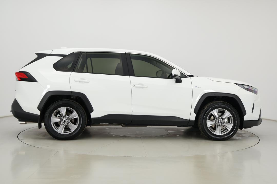 2024 Toyota RAV4 Gx (AWD) Hybr Full Size Spare, Automatic, 18080 km, Right Side View