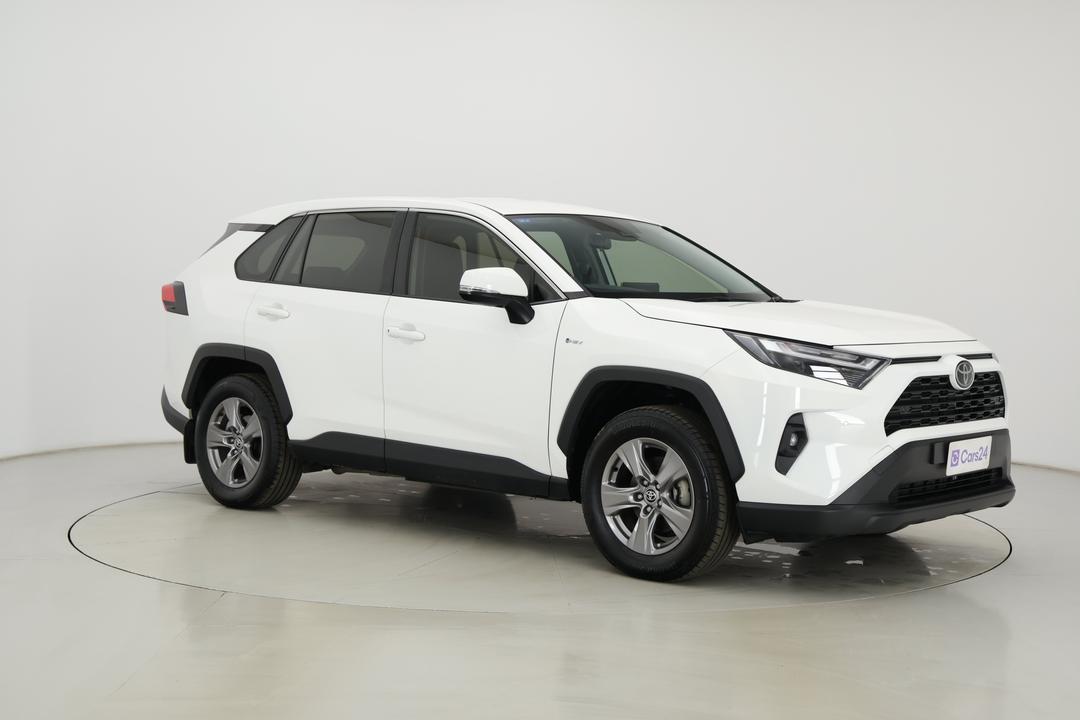 2024 Toyota RAV4 Gx (AWD) Hybr Full Size Spare, Automatic, 18080 km, Right Front Diagonal (45- Degree) View