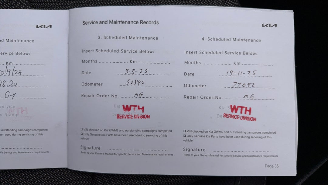 2023 Kia Cerato S Safety Pack, Automatic, 87460 km, Service History