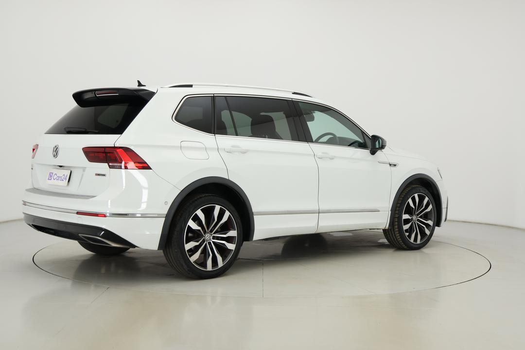 2018 Volkswagen Tiguan Allspace 162 Tsi Highline, Automatic, 76047 km, Right Back Diagonal (45- Degree) View