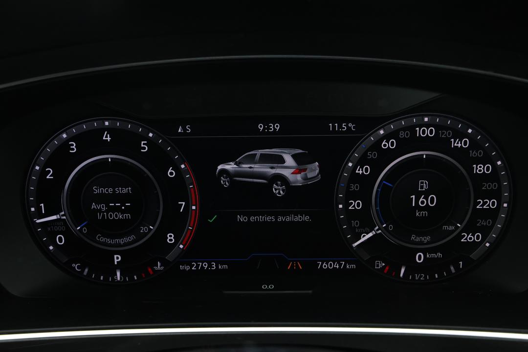 2018 Volkswagen Tiguan Allspace 162 Tsi Highline, Automatic, 76047 km, Odometer View