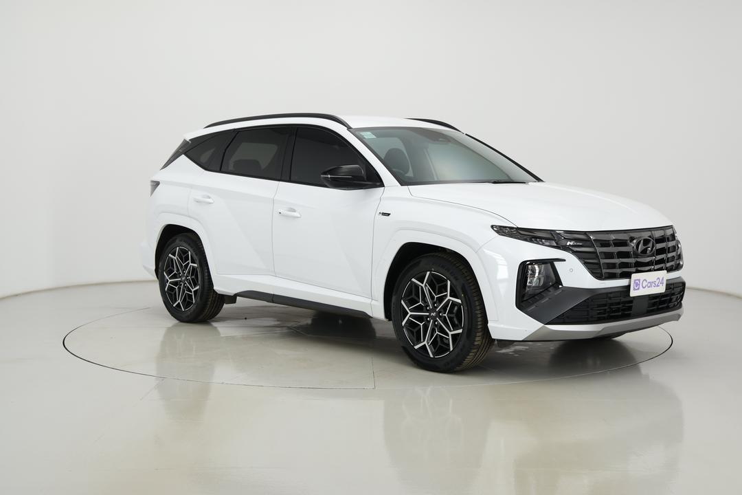 2022 Hyundai Tucson Elite N Line (AWD), Automatic, 92454 km, Right Front Diagonal (45- Degree) View