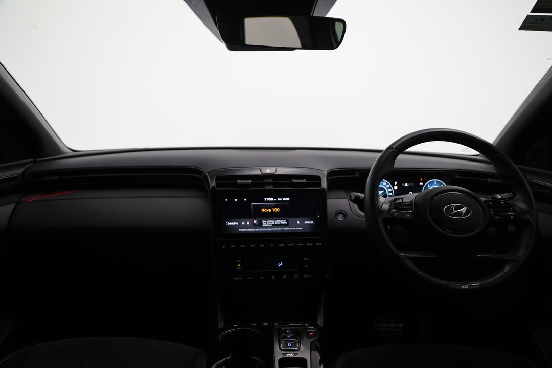 2022 Hyundai Tucson Elite N Line (AWD), Automatic, 92454 km, Dashboard View