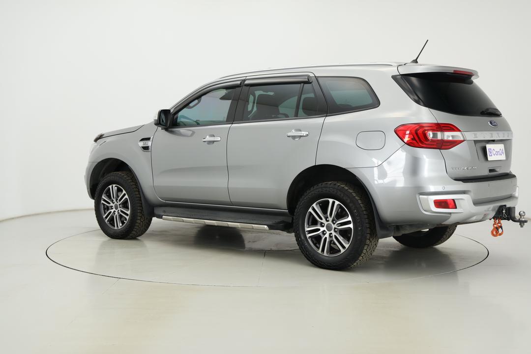 2017 Ford Everest Titanium, Automatic, 142880 km, Left Back Diagonal (45- Degree) View