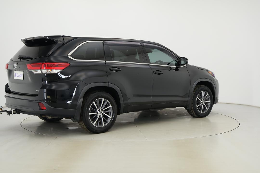 2019 Toyota Kluger Gxl (4x4), Automatic, 86232 km, Right Back Diagonal (45- Degree) View