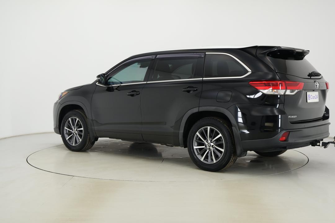 2019 Toyota Kluger Gxl (4x4), Automatic, 86232 km, Left Back Diagonal (45- Degree) View