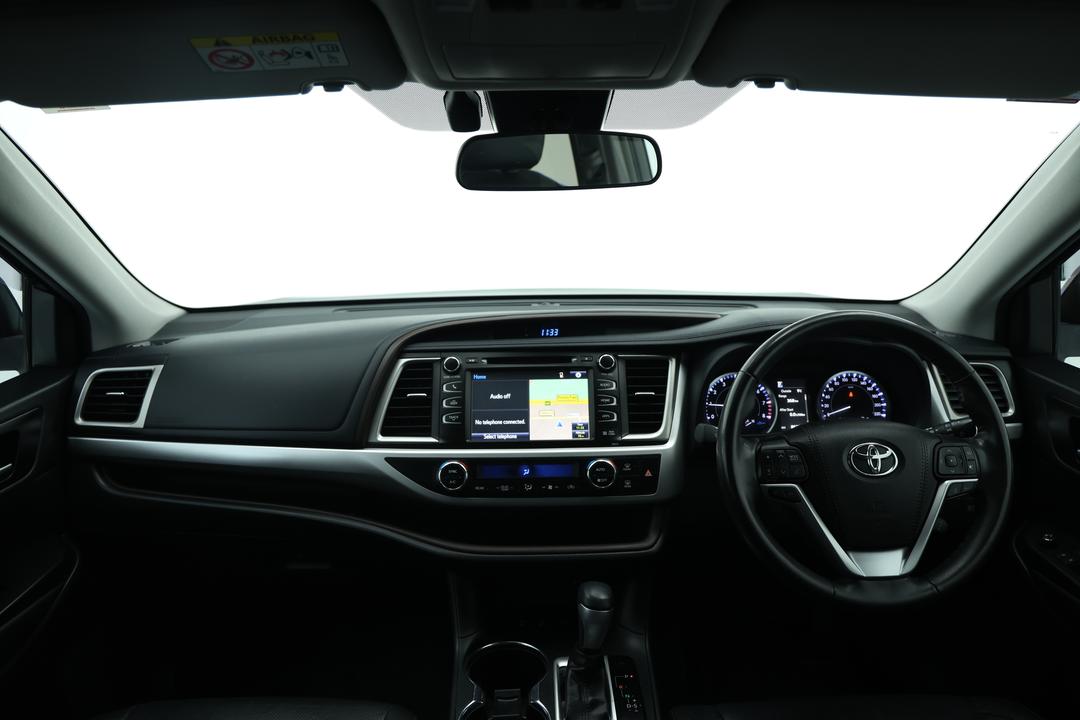 2019 Toyota Kluger Gxl (4x4), Automatic, 86232 km, Dashboard View
