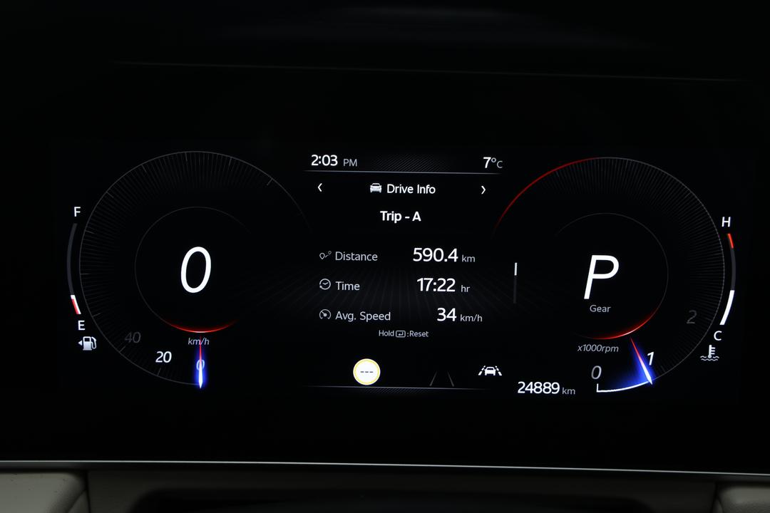 2024 Mahindra Xuv700 Ax7l, Automatic, 24889 km, Odometer View