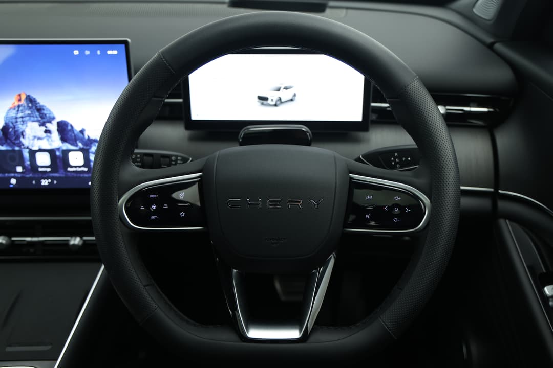 2025 Chery Tiggo 9 Csh Ultimate AWD, Automatic, 5277 km, Steering Wheel Close-up