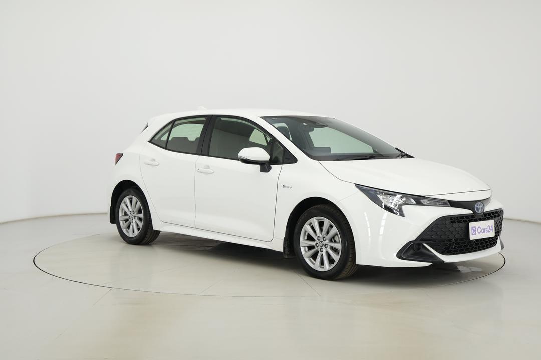 2025 Toyota Corolla Ascent Sport Hybrid, Automatic, 25679 km, Right Front Diagonal (45- Degree) View