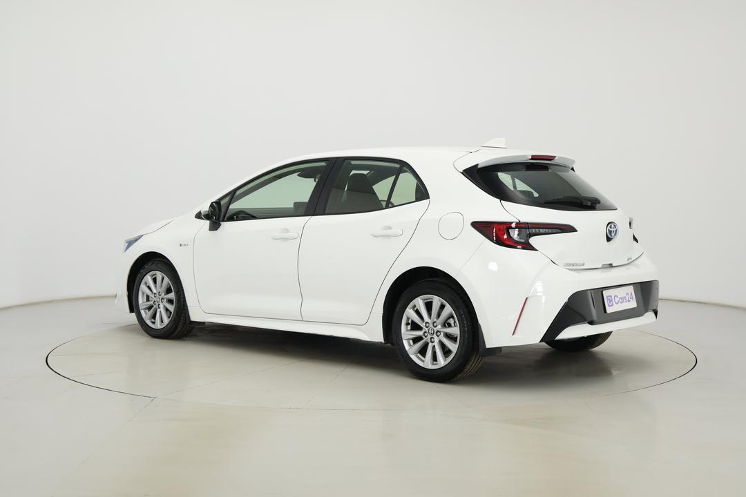 2025 Toyota Corolla Ascent Sport Hybrid, Automatic, 25679 km, Left Back Diagonal (45- Degree) View