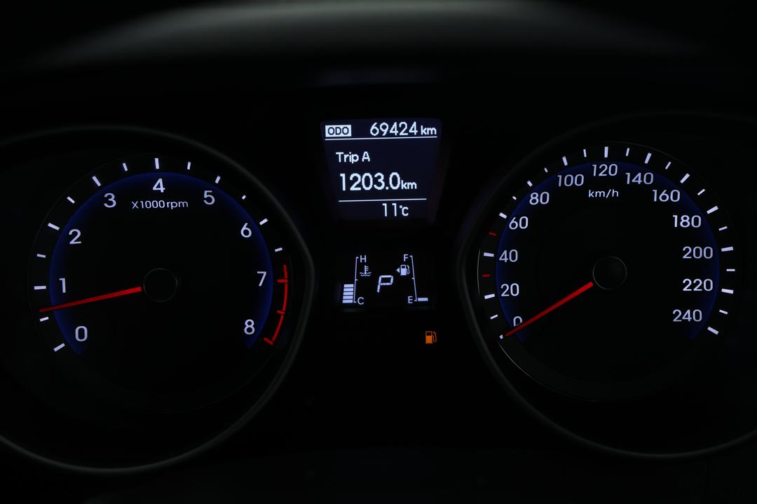 2016 Hyundai i30 Active X, Automatic, 69424 km, Odometer View
