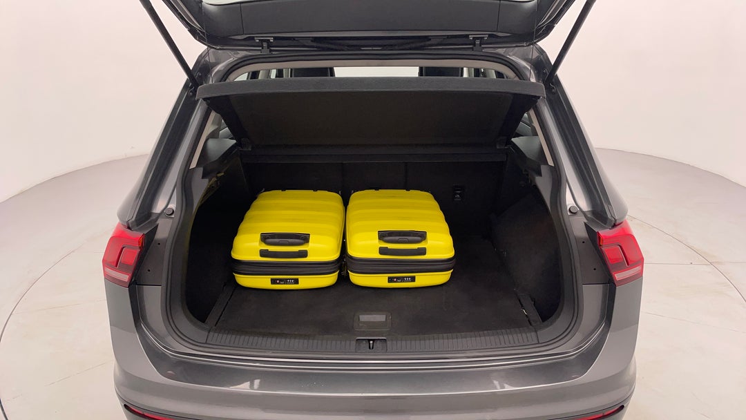 Boot Inside View with Luggage