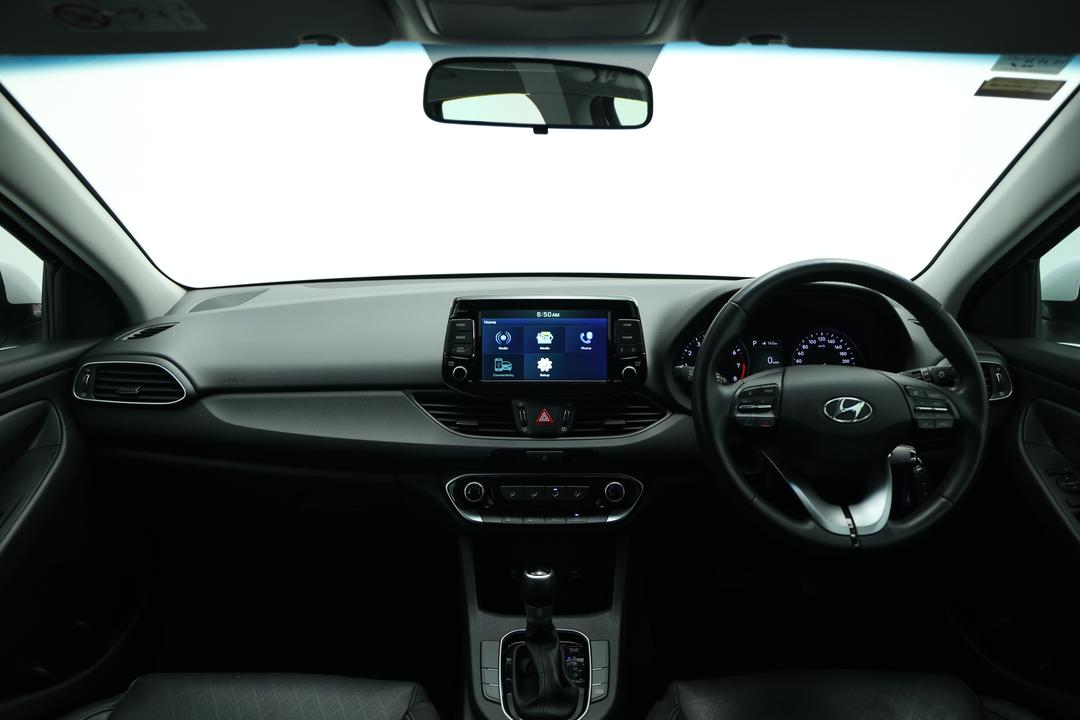 2018 Hyundai i30 Trophy Limited Edition, Automatic, 80060 km, Dashboard View
