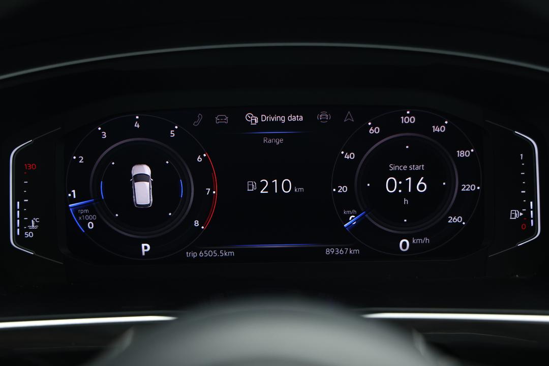 2019 Volkswagen Tiguan 132 Tsi R-line Edition, Automatic, 89367 km, Odometer View