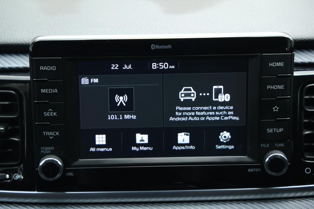 2019 Kia Rio Gt-line, Automatic, 92116 km, Infotainment System