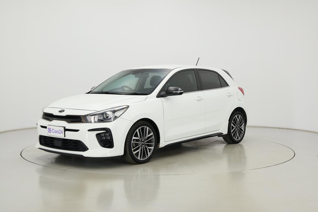 2019 Kia Rio Gt-line, Automatic, 92116 km, Left Front Diagonal (45- Degree) View