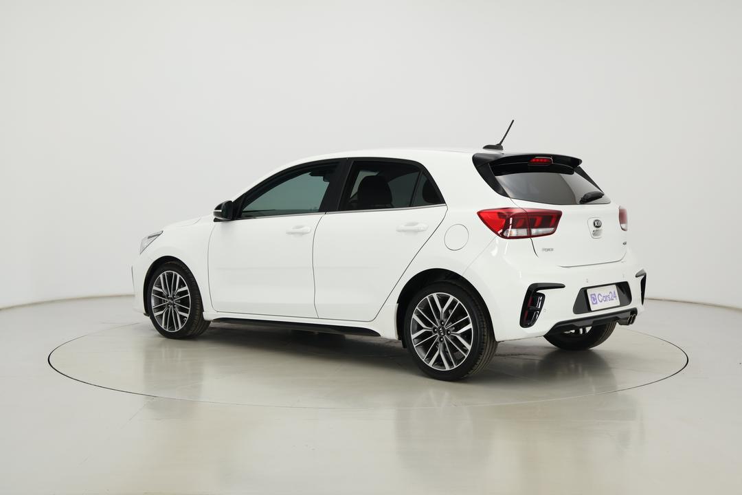 2019 Kia Rio Gt-line, Automatic, 92116 km, Left Back Diagonal (45- Degree) View