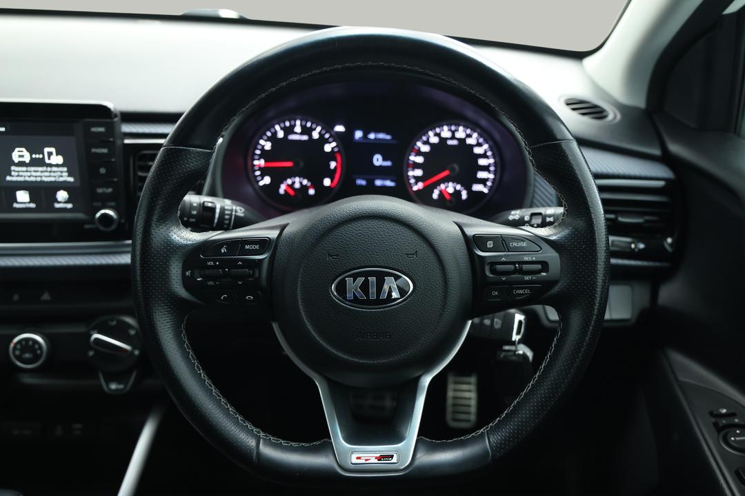 2019 Kia Rio Gt-line, Automatic, 92116 km, Steering Wheel Close-up