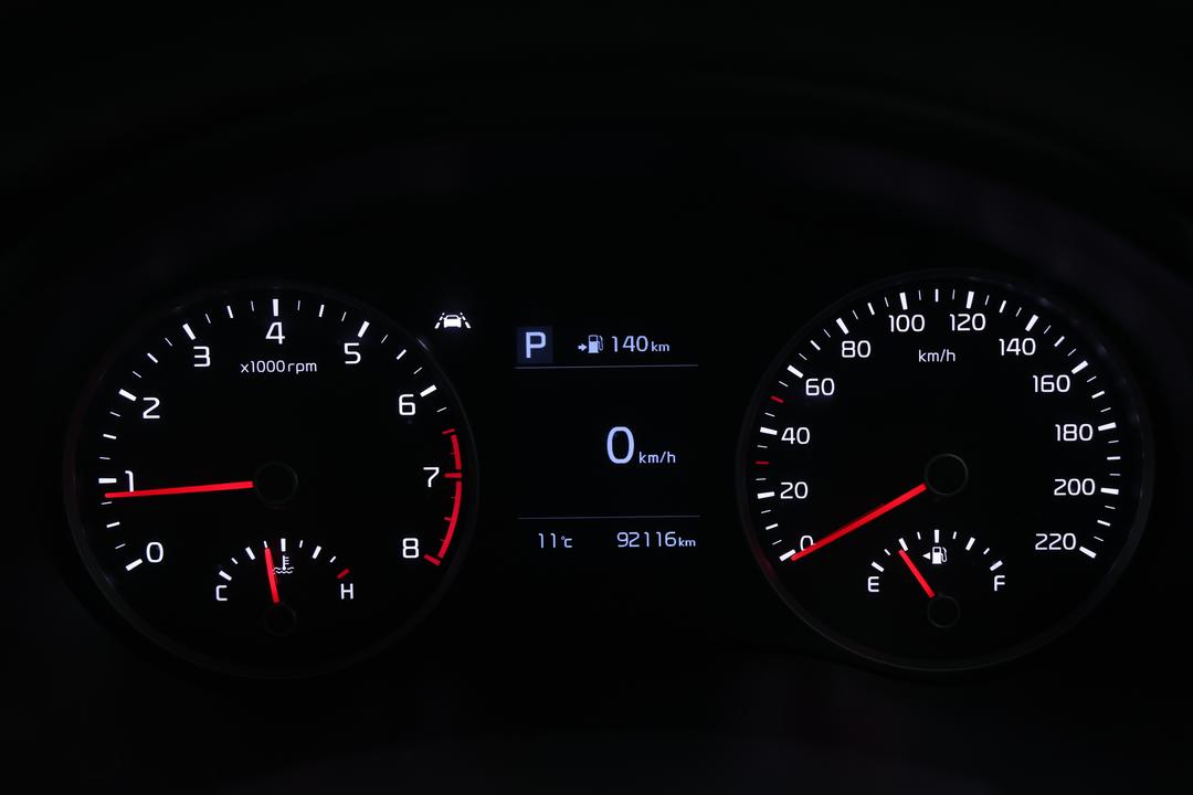 2019 Kia Rio Gt-line, Automatic, 92116 km, Odometer View