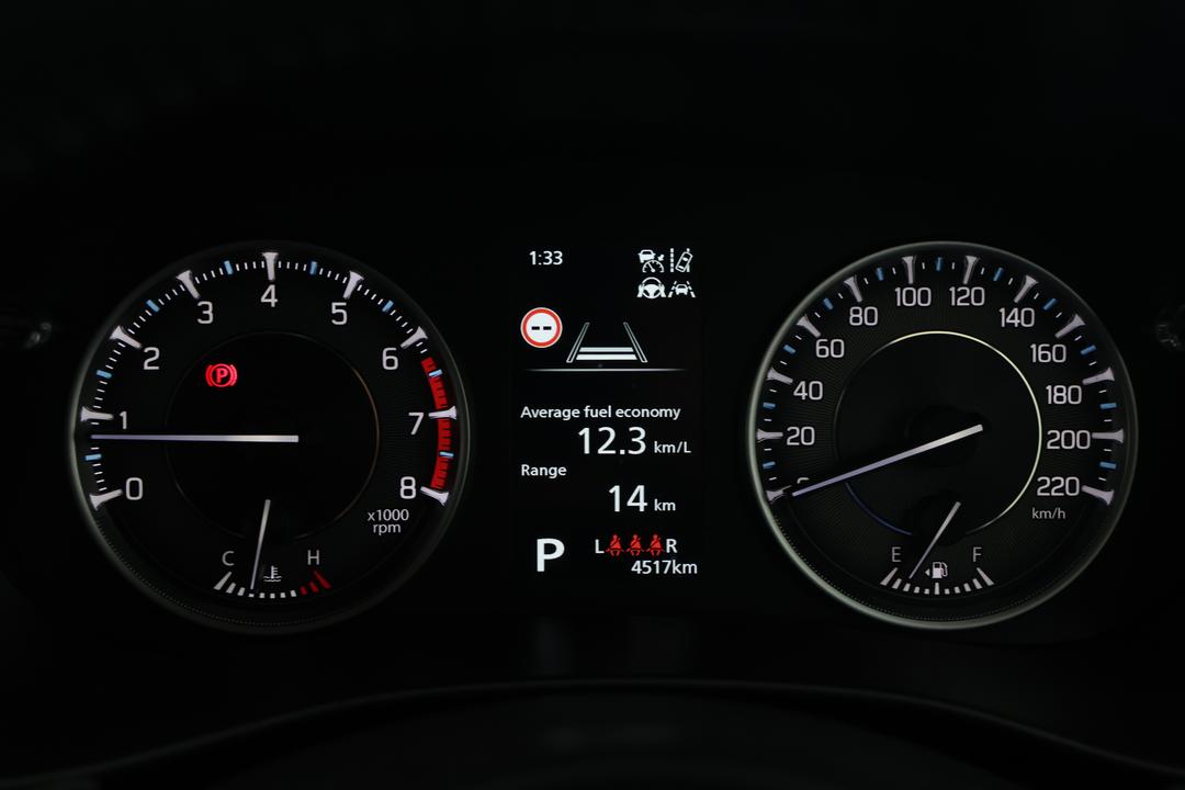 2025 Suzuki Fronx Hybrid Glx, Automatic, 4517 km, Odometer View