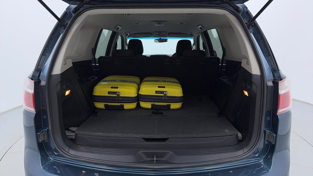 Boot Inside View with Luggage